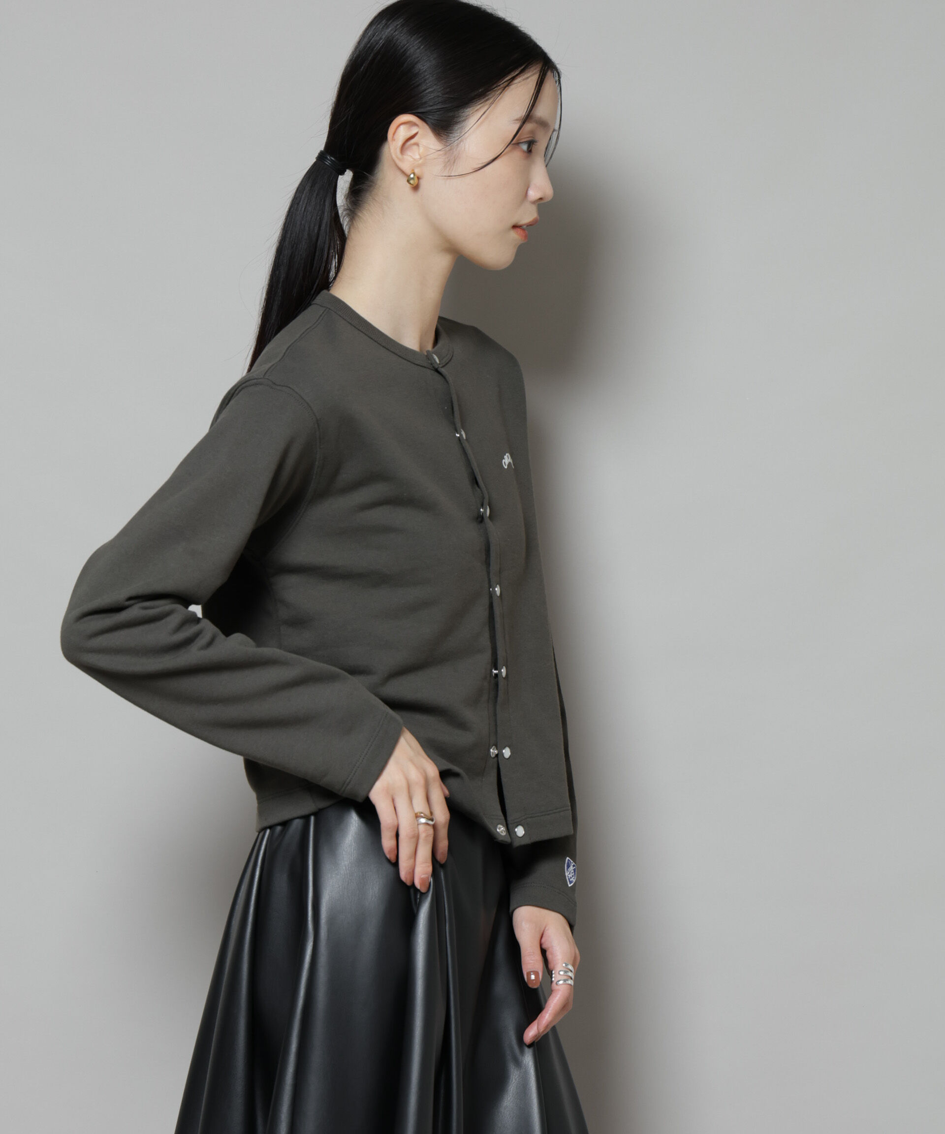 nano･universe「ORCIVAL/CREW NECK CARDIGAN」|Tシャツ・カットソー|