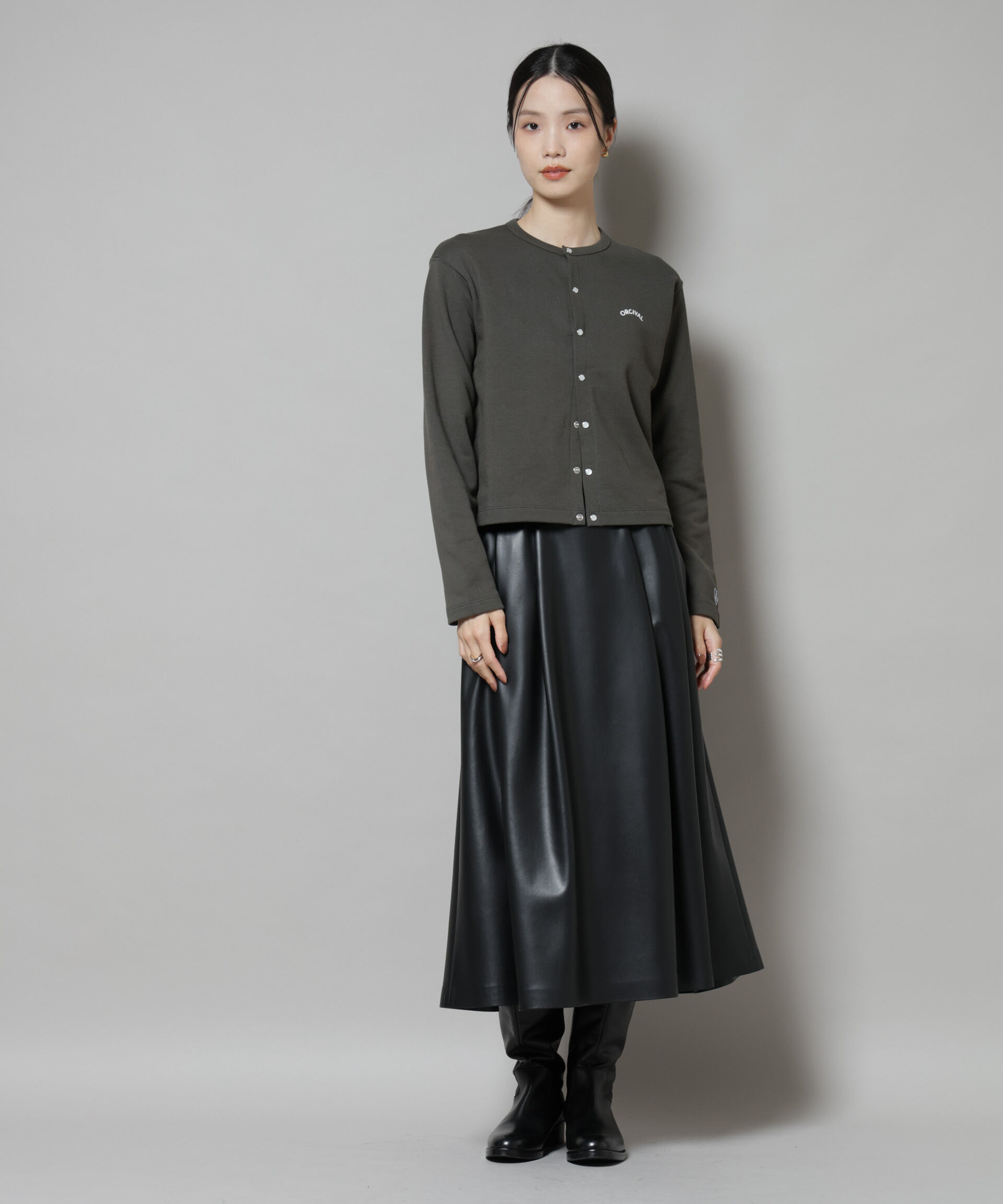 nano･universe「ORCIVAL/CREW NECK CARDIGAN」|Tシャツ・カットソー|