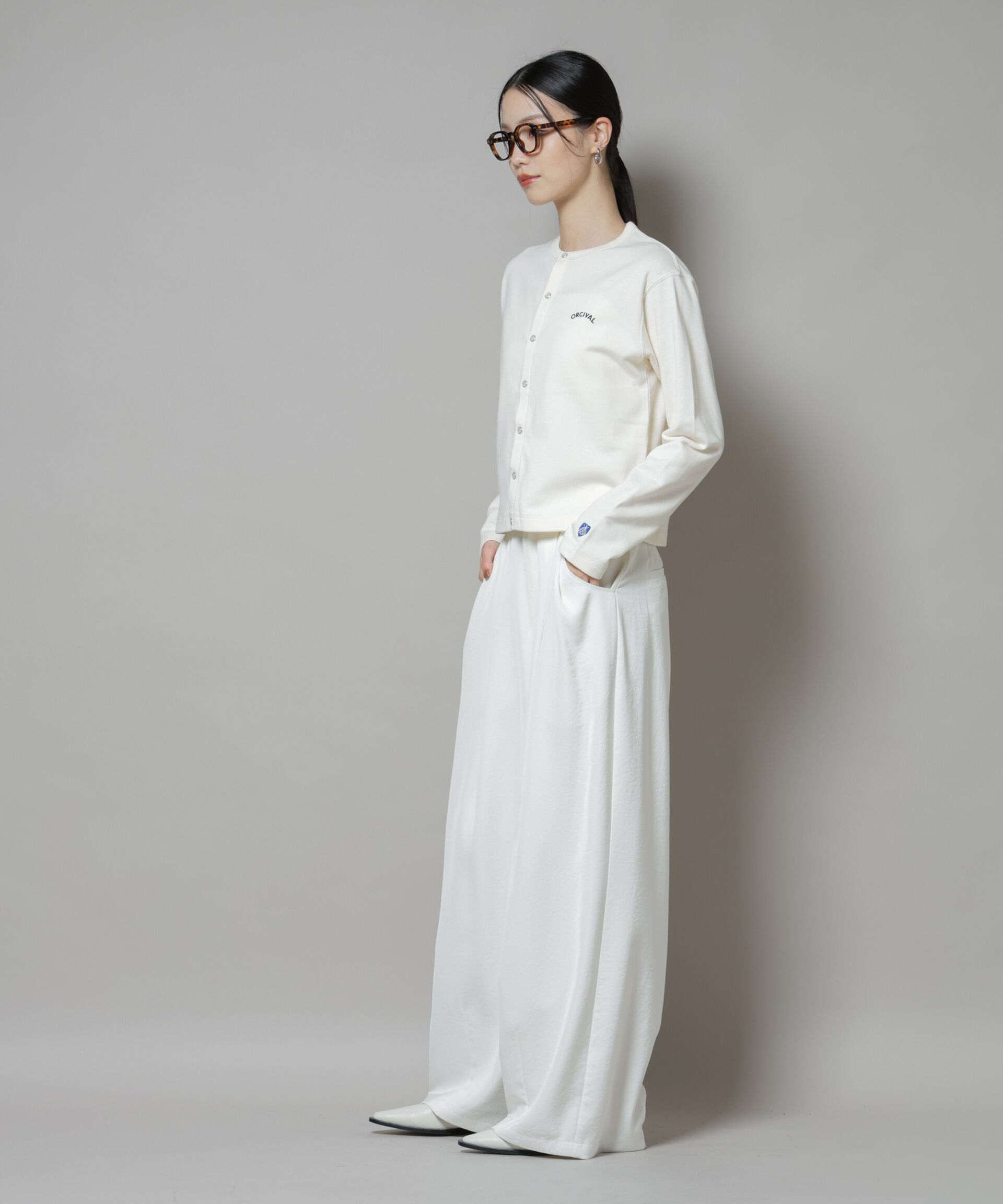 nano･universe「ORCIVAL/CREW NECK CARDIGAN」|Tシャツ・カットソー|