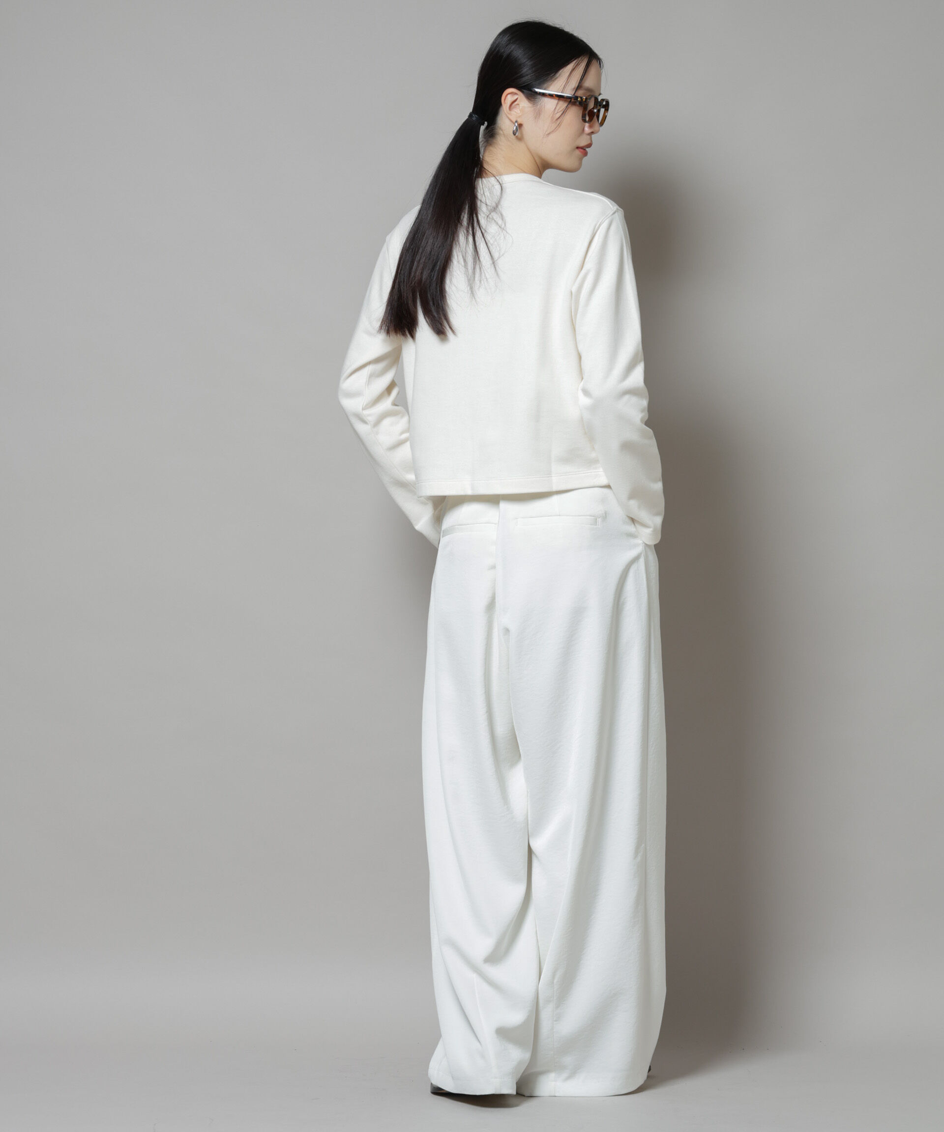 nano･universe「ORCIVAL/CREW NECK CARDIGAN」|Tシャツ・カットソー|