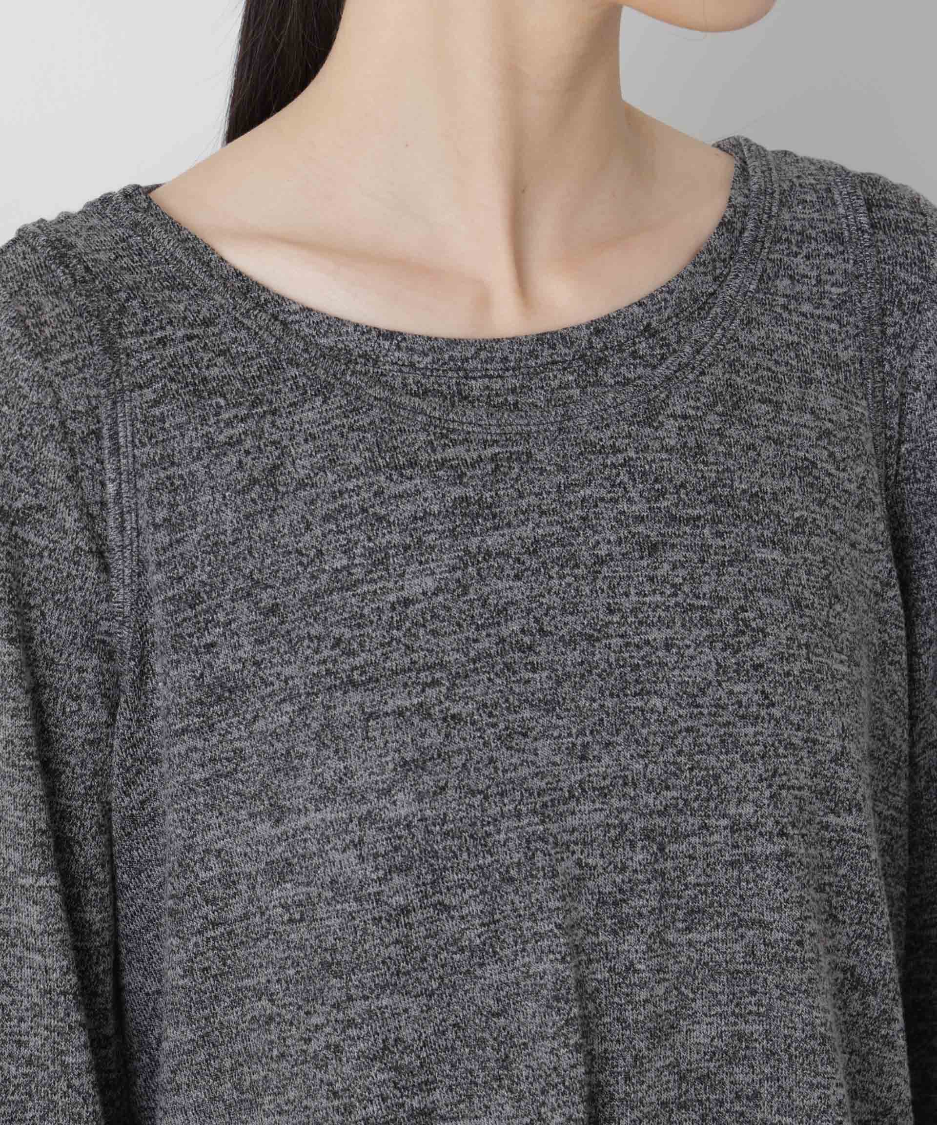 nano･universe「メランジカットレイヤードセットトップス」|Tシャツ・カットソー|