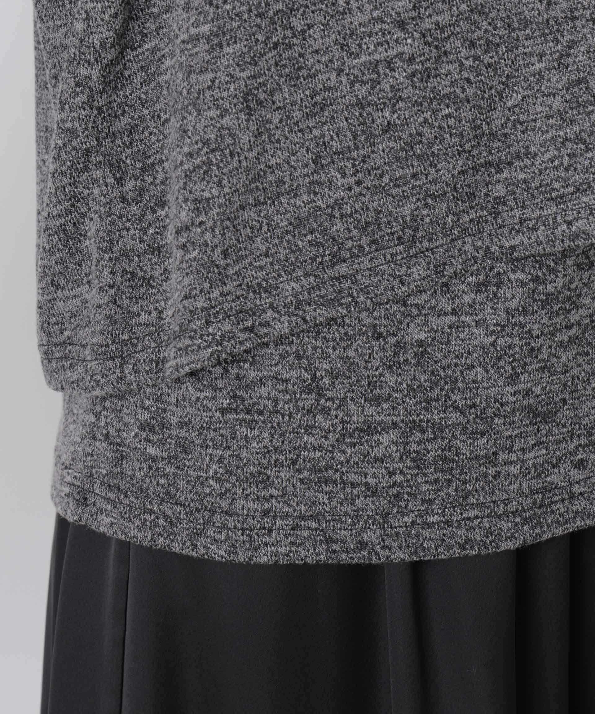 nano･universe「メランジカットレイヤードセットトップス」|Tシャツ・カットソー|