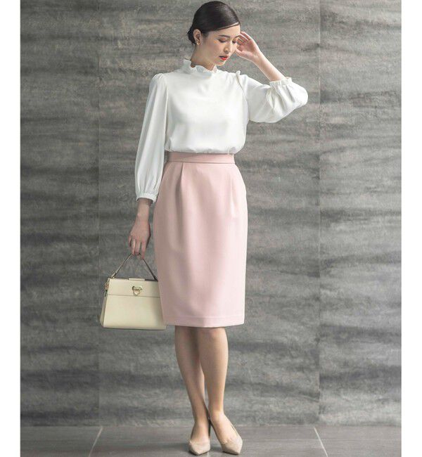 組曲「【KUMIKYOKU NAVY】コンフォータブルドレープ コクーンスカート」|スカート|