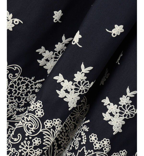 組曲「レースパネルプリント タックフレアスカート」|スカート|