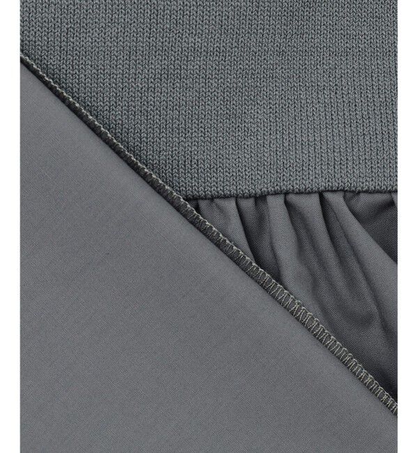 組曲「【UVケア・接触冷感・六分袖】ブラウスコンビ ティアードニット」|ニット・セーター|