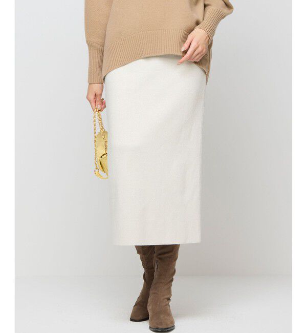 組曲「【Oggiコラボ】きらきらラメニットスカート」|スカート|