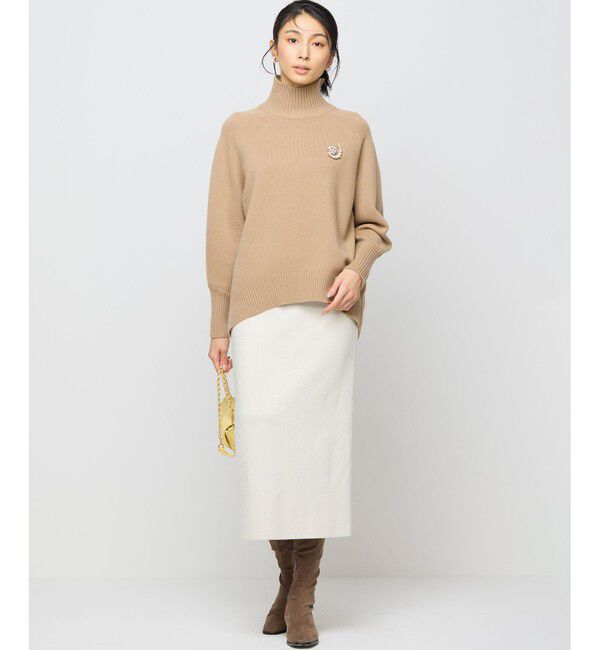 組曲「【Oggiコラボ】きらきらラメニットスカート」|スカート|