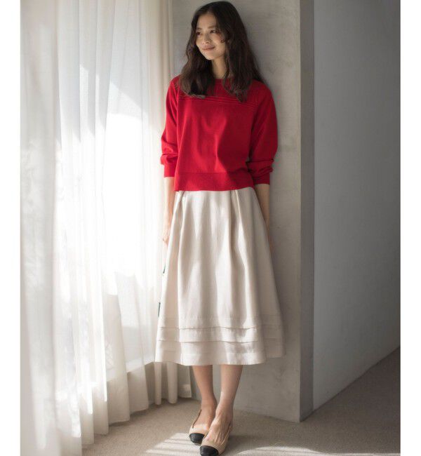 組曲「ラメオーガンジー スカート」|スカート|ｻﾝﾄﾞﾍﾞ