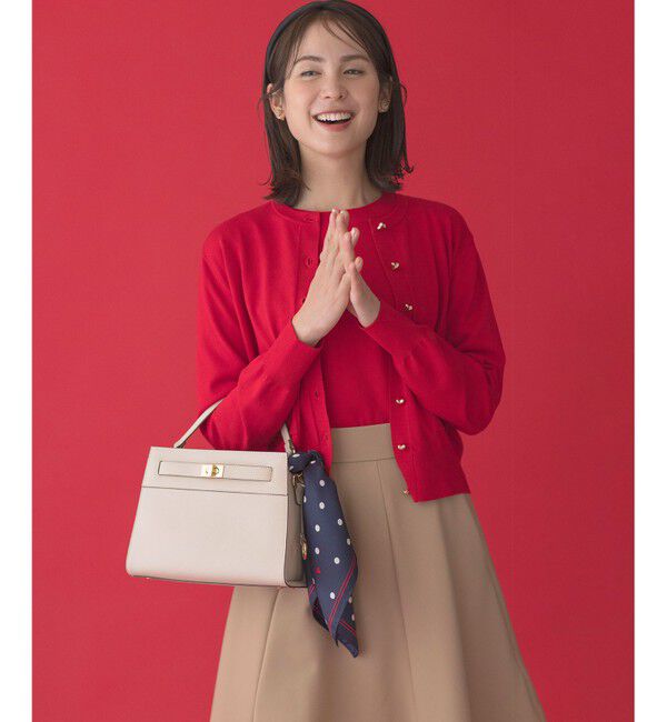 組曲「ハートボタン ニットカーディガン」|カーディガン|