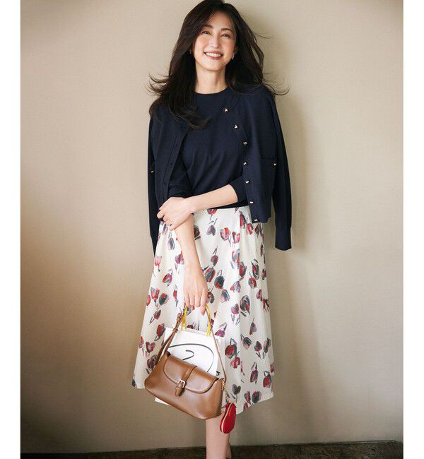 組曲「ハートボタン ニットカーディガン」|カーディガン|