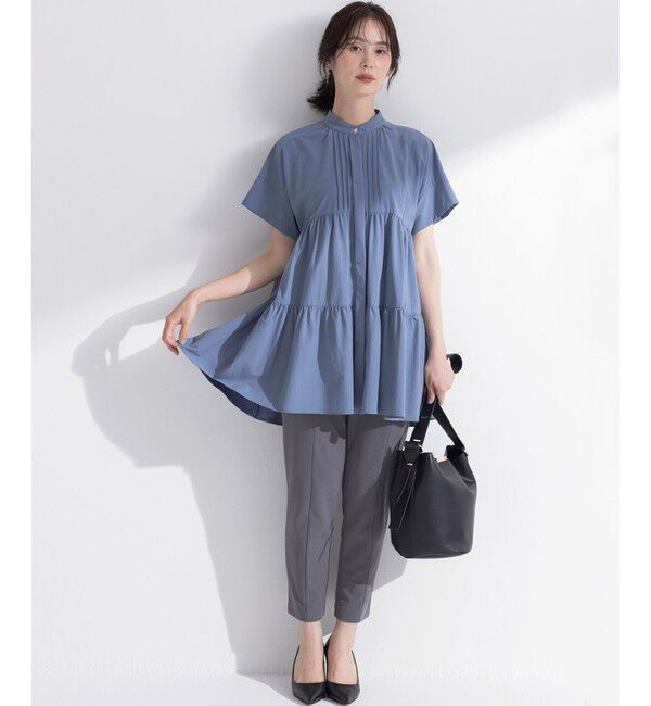 組曲「【ご好評につき追加生産！】ジョーゼットジャージースタイルアップ パンツ」|その他|