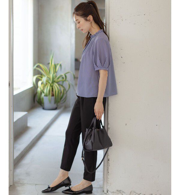 組曲「【ご好評につき追加生産！】ジョーゼットジャージースタイルアップ パンツ」|その他|