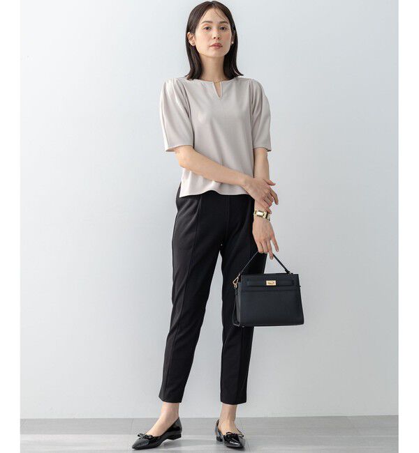 組曲「【ご好評につき追加生産！】ジョーゼットジャージースタイルアップ パンツ」|その他|