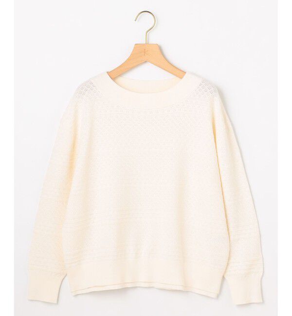 組曲「編み柄ディテールニット」|ニット・セーター|