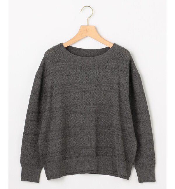 組曲「編み柄ディテールニット」|ニット・セーター|