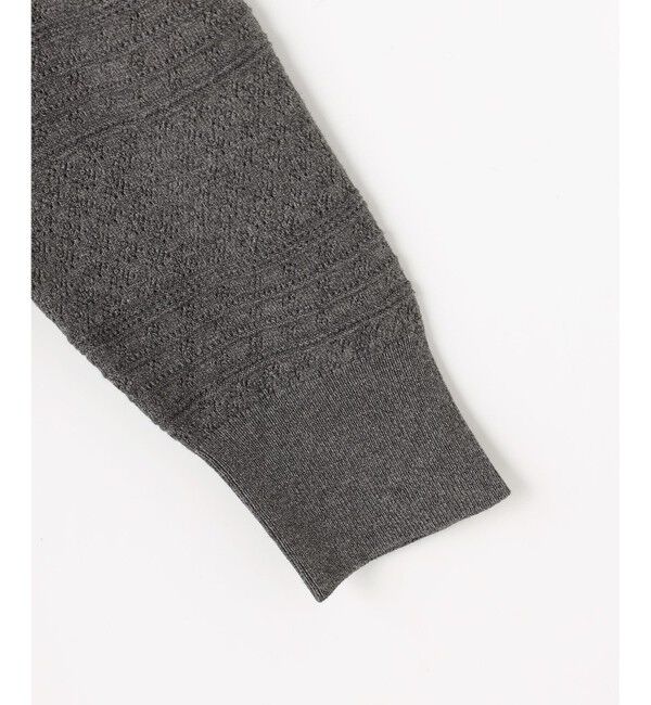 組曲「編み柄ディテールニット」|ニット・セーター|