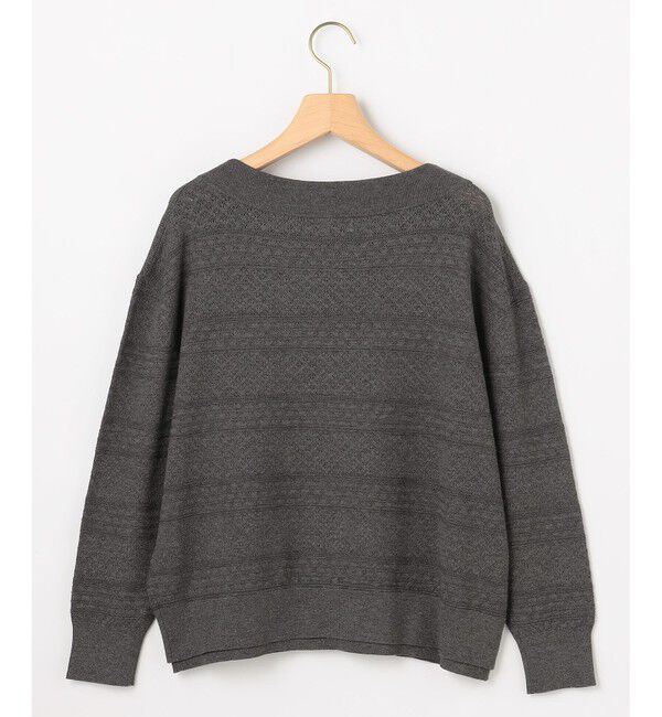 組曲「編み柄ディテールニット」|ニット・セーター|