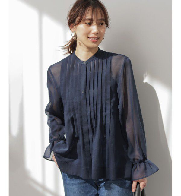 組曲「エアリーボイルシアー ブラウス」|シャツ・ブラウス|
