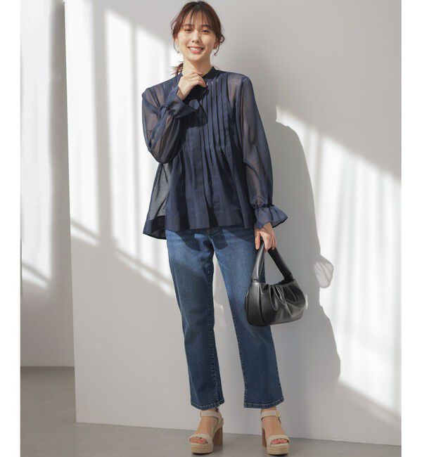 組曲「エアリーボイルシアー ブラウス」|シャツ・ブラウス|