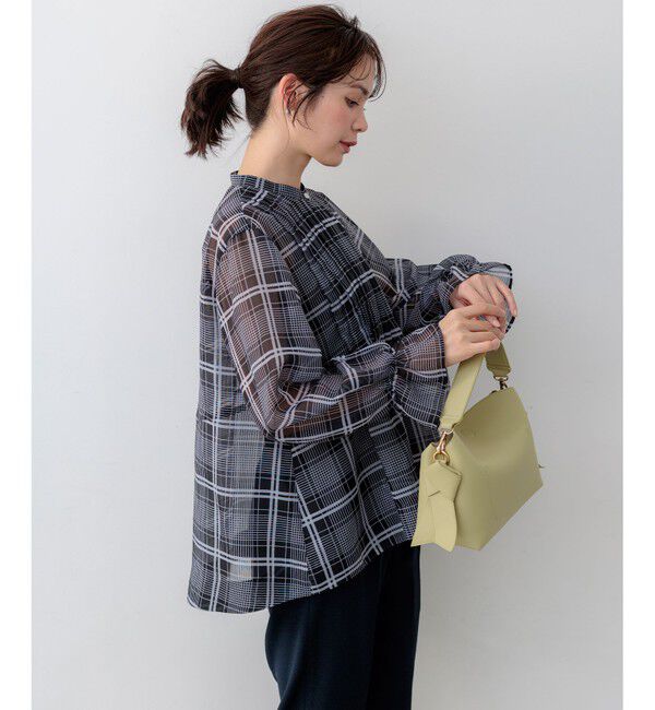 組曲「エアリーボイルシアー ブラウス」|シャツ・ブラウス|