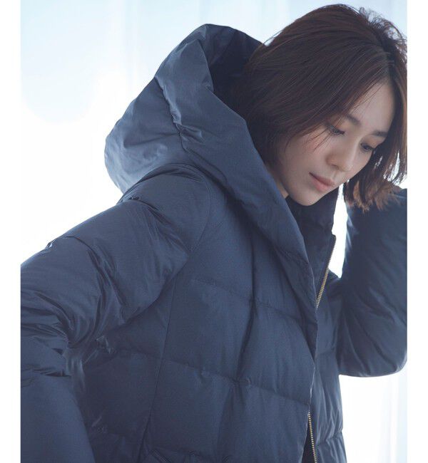 自由区「【WEB限定カラーあり・新色追加・洗える】ブライトダウン ロング丈ダウンコート」|ダウン|