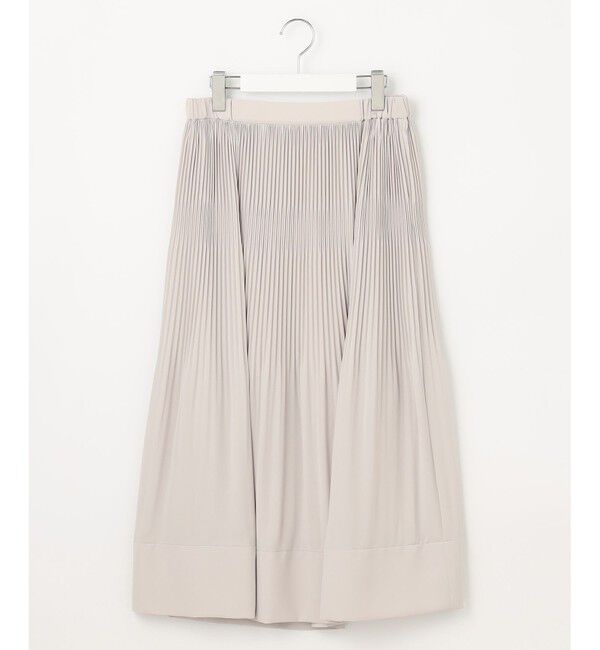 自由区「【ご好評につき追加生産・セットアップ対応・洗える】ライトサテンプリーツ スカート」|スカート|ﾗｲﾄｸﾞﾚ
