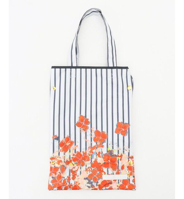 自由区「【UVカット・晴雨兼用】オルタンシアプリント 折りたたみ傘」|傘|