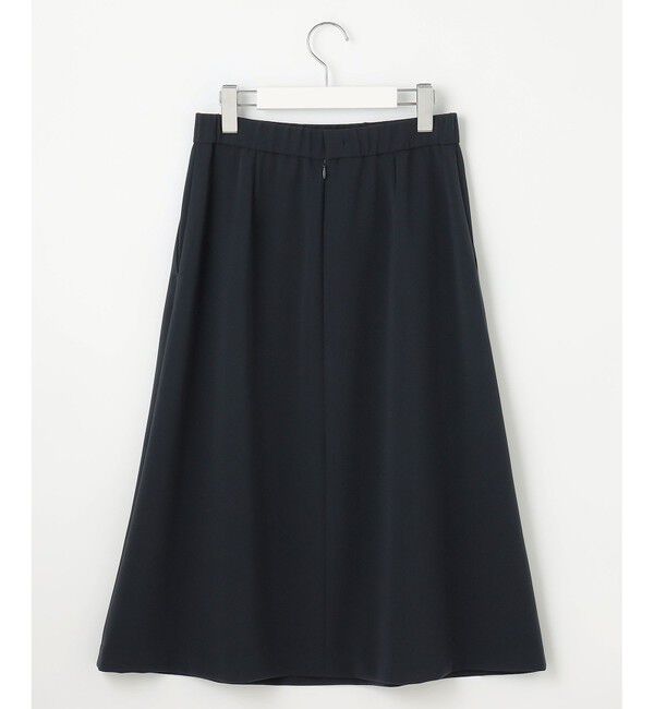自由区「【きれいめの定番・セットアップ対応・セレモニー・通勤】トリアセダブルクロスフレア スカート」|スカート|