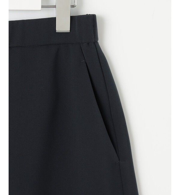 自由区「【きれいめの定番・セットアップ対応・セレモニー・通勤】トリアセダブルクロスフレア スカート」|スカート|