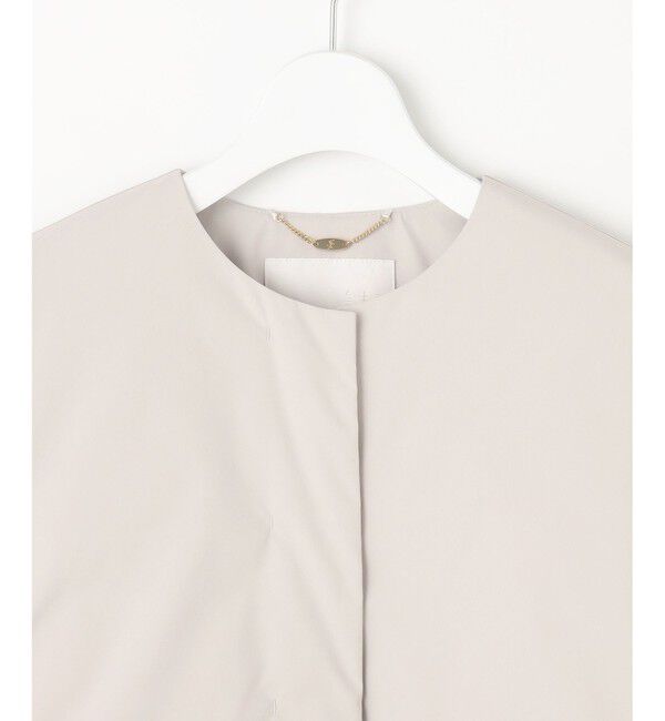 自由区「【撥水加工・洗える】ティペット付きスプリング ダウン」|ダウン|