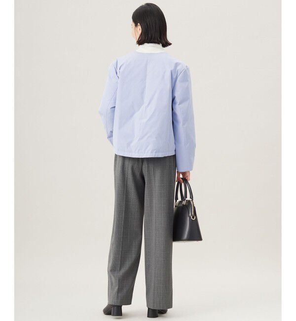 自由区「【撥水加工・洗える】ティペット付きスプリング ダウン」|ダウン|