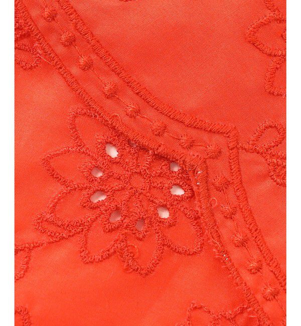 自由区「エンブロイダリーローンシャツ ブラウス」|シャツ・ブラウス|