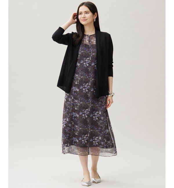 自由区「【接触冷感・UVケア・洗える】ファンクショナル カーディガン」|カーディガン|