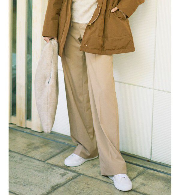 自由区「【カタログ掲載】TRギャバストレート パンツ」|その他|モカ