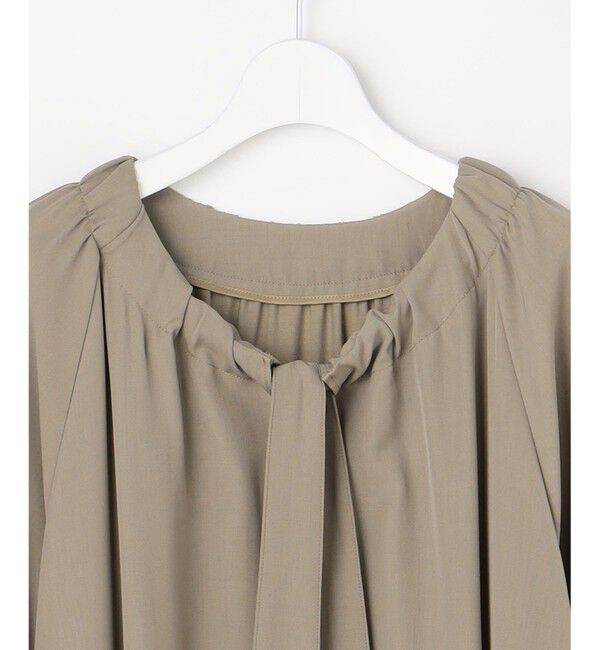 自由区「【SHIHOさん着用】TWドレープツイル3WAYボウタイ ワンピース」|ワンピース|