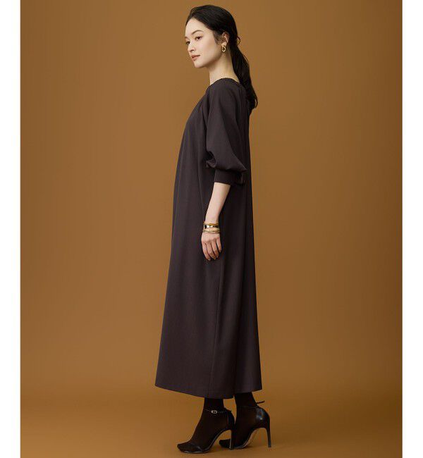 自由区「【SHIHOさん着用】TWドレープツイル3WAYボウタイ ワンピース」|ワンピース|