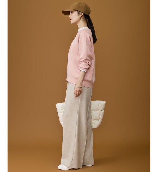 自由区「【カタログ掲載】スムージーラグランスリーブ ニット」|ニット・セーター|