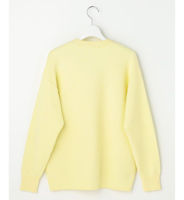 自由区「ブークレミックスツイードニット カーディガン」|カーディガン|