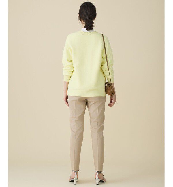 自由区「ブークレミックスツイードニット カーディガン」|カーディガン|