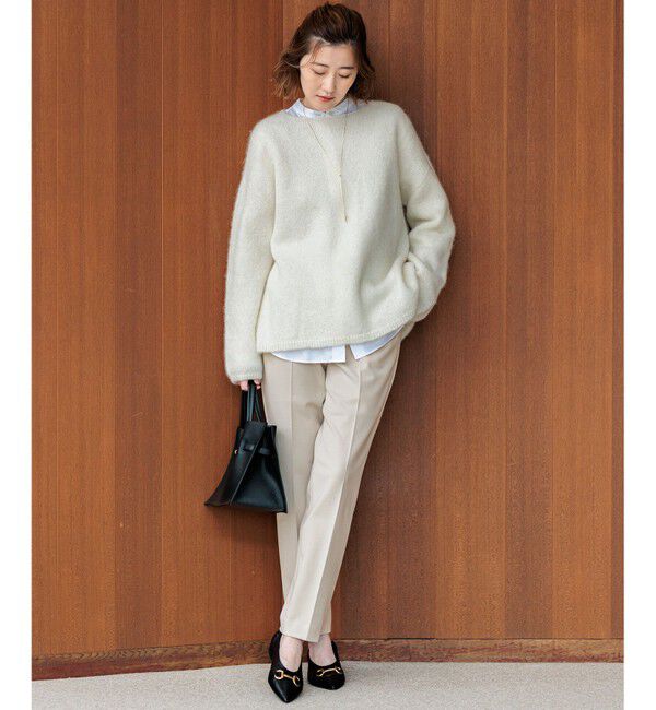 23区「【Oggi2月号掲載/新色追加】TRストレッチギャバ テーパードパンツ」|その他|