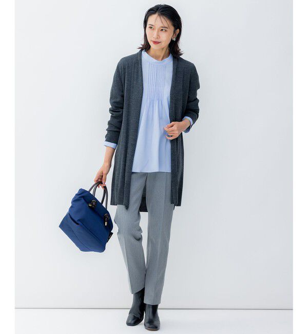 23区「【Oggi2月号掲載/新色追加】TRストレッチギャバ テーパードパンツ」|その他|