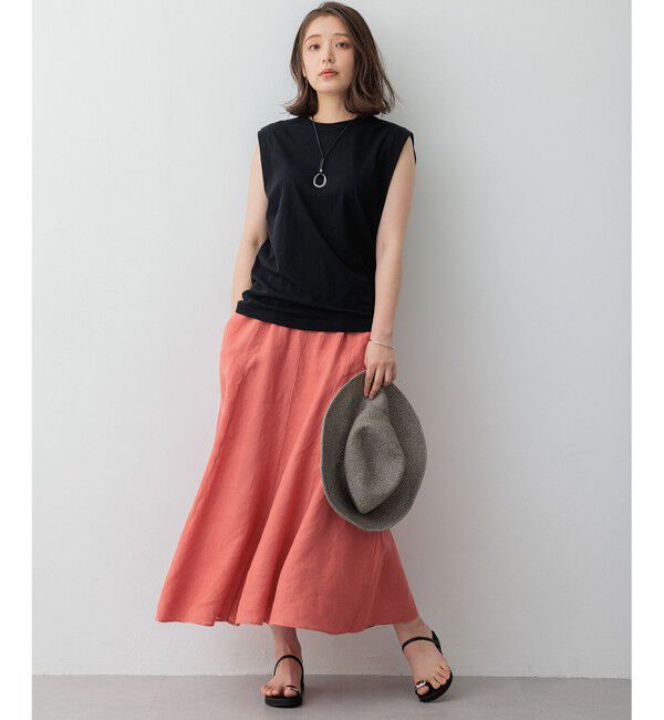 23区「【UVカット/洗える】ペーパー ブレード ハット」|ハット|