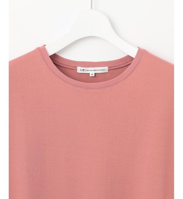 23区「【接触冷感/洗える】フレンチスリーブ IT TEE」|Tシャツ・カットソー|
