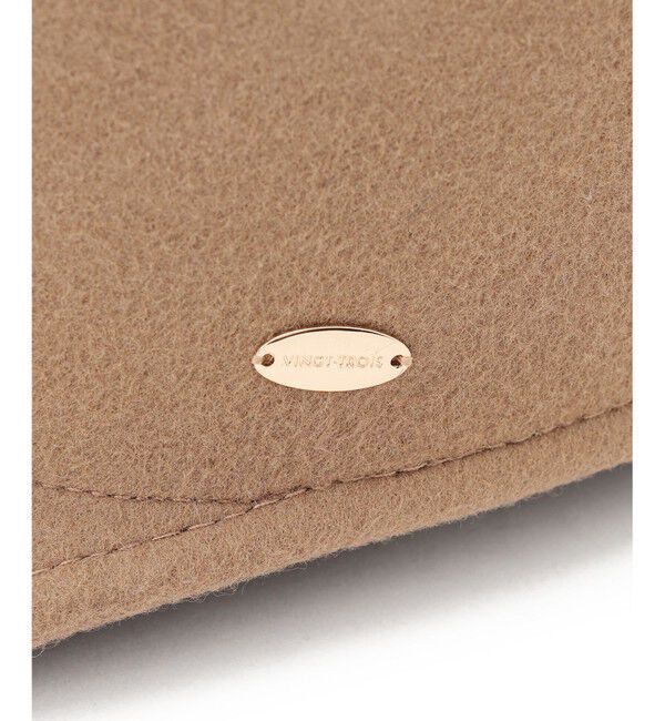 23区「【見上愛さん着用】フェルト キャップ」|キャップ・キャスケット|