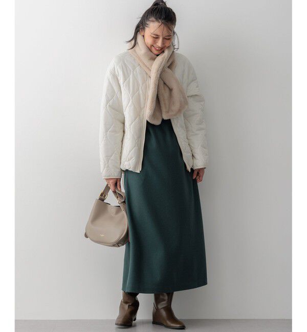 23区「【洗える/撥水加工】中綿 パディング アウター」|ダウン|