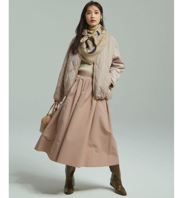 23区「【洗える/撥水加工】中綿 パディング アウター」|ダウン|