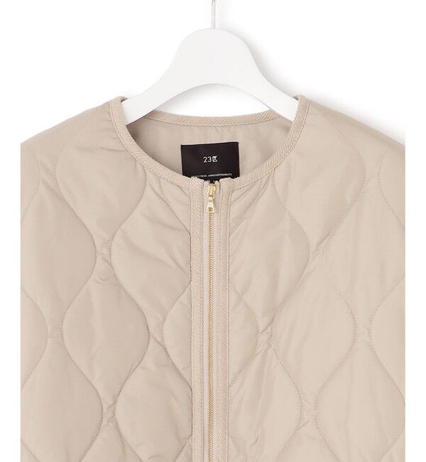 23区「【洗える/撥水加工】中綿 パディング アウター」|ダウン|