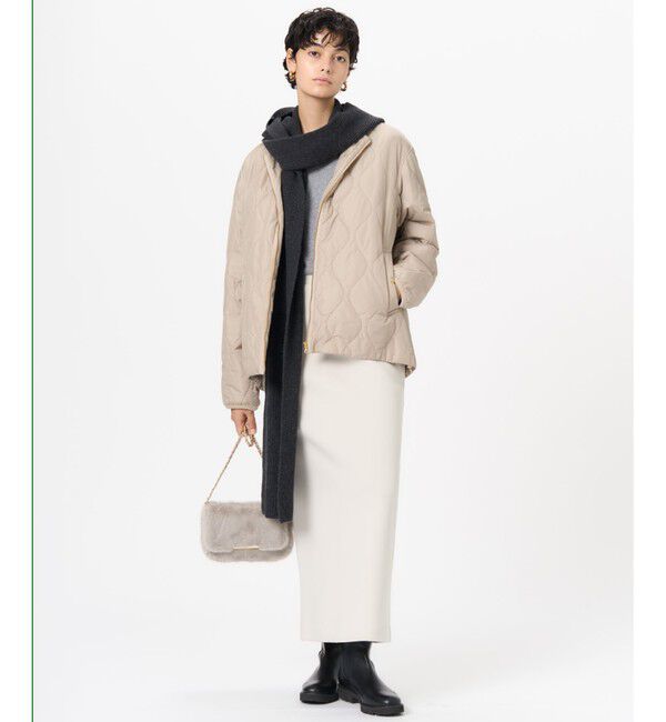 23区「【洗える/撥水加工】中綿 パディング アウター」|ダウン|