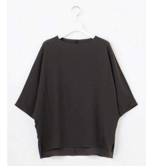 23区「【吸水速乾/UVカット/接触冷感】ストレッチジョーゼット ドルマン カットソー」|Tシャツ・カットソー|