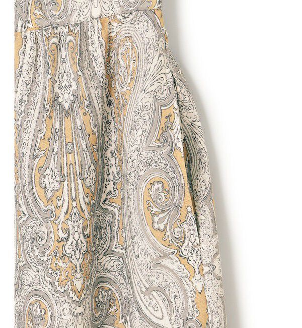 23区「【洗える】Rattiドローイングペイズリープリント スカート」|スカート|